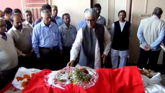 CPI (M) State committee member Sirish Bhattacharjee had breathed His last